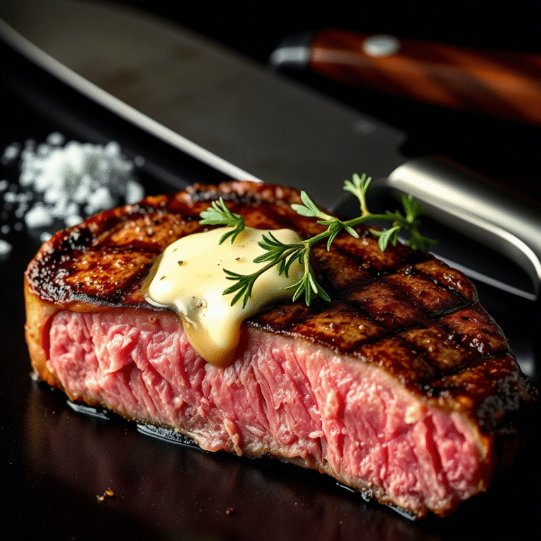 Chef’s Perfect Ribeye Steak (Mayo-Seared Crust!