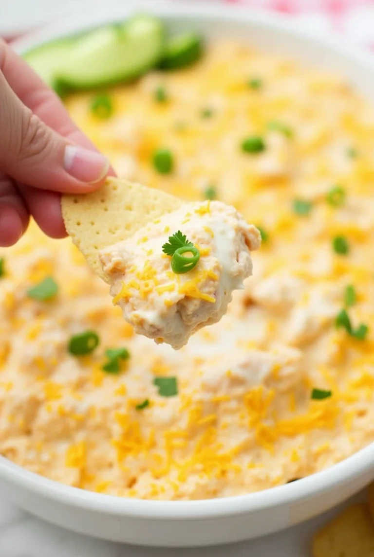 Buffalo Ranch Chicken Dip