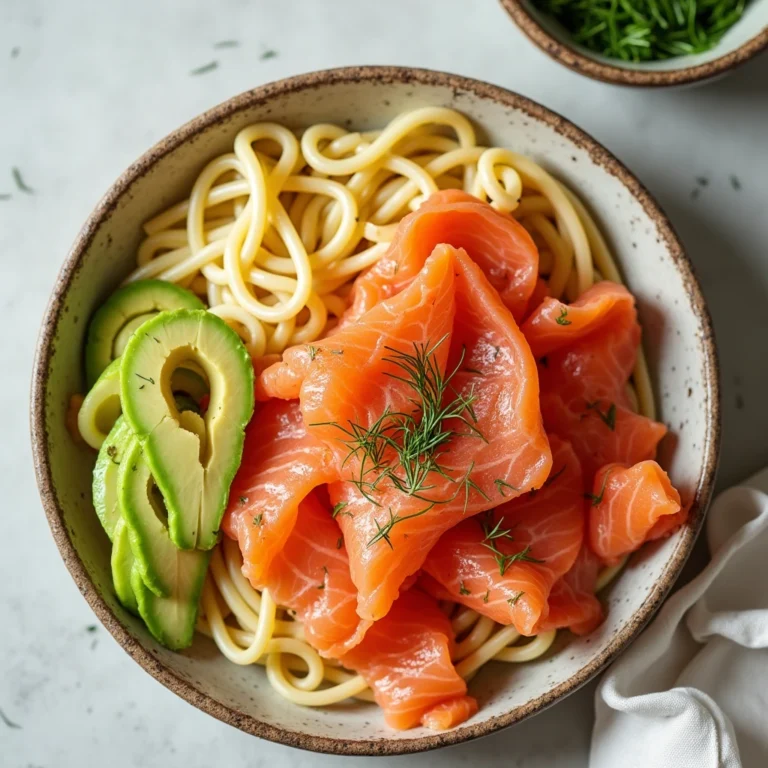 smoked salmon